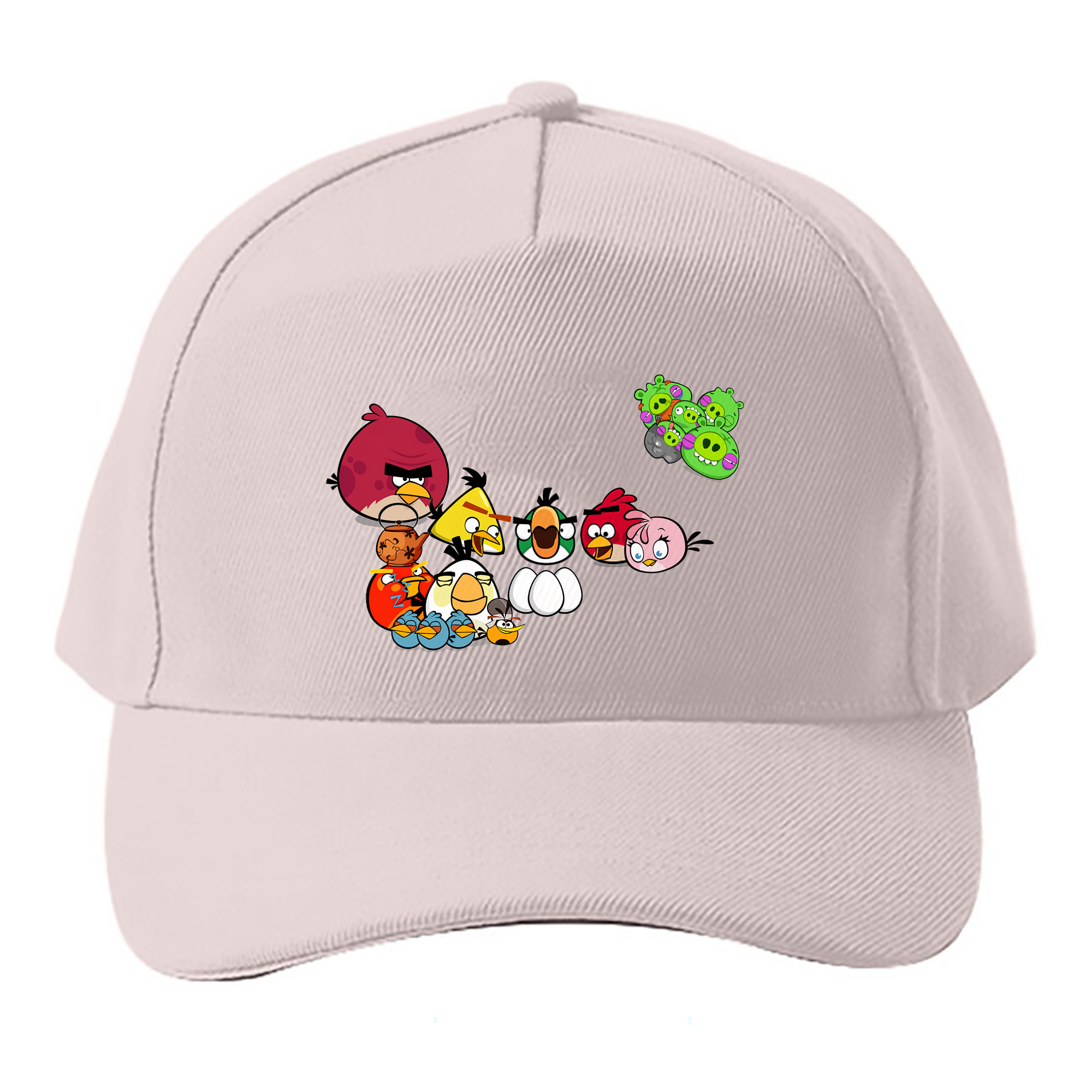 （画像用） Angry Birds アングリーバード ベースボールキャップ 綿100％ 男女兼用 帽子 スポーツ